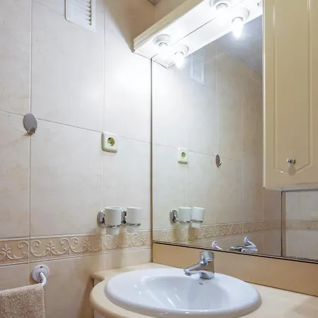 Elegant Poolside Retreat In Apartment Lloret de Mar