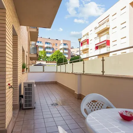 Elegant Poolside Retreat In Apartment Lloret de Mar
